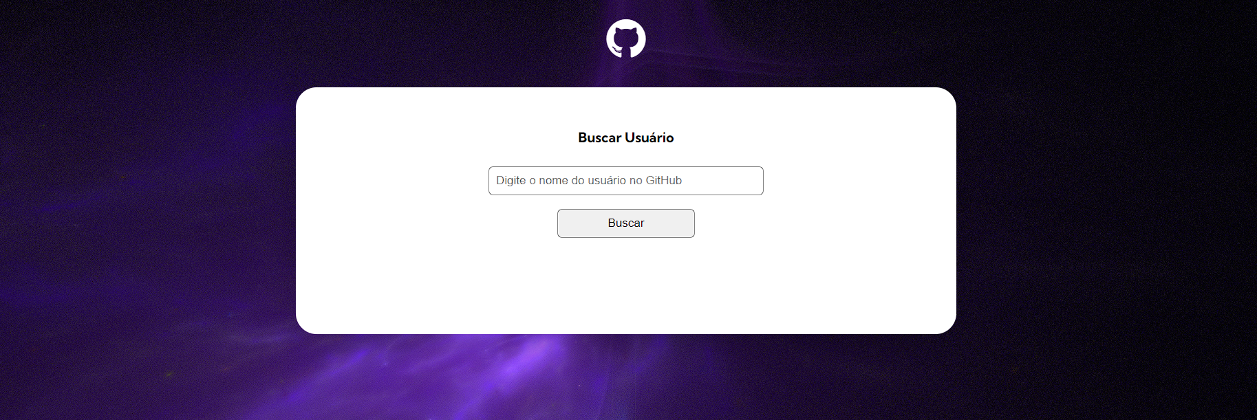 Projeto apiGitHub